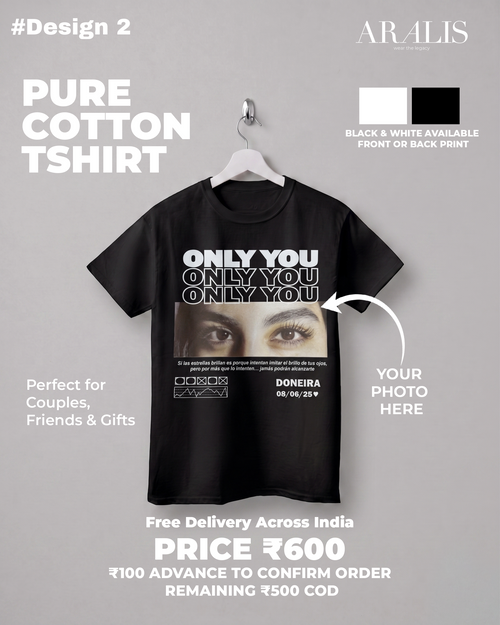 Custom Design Regular Fit Tshirt